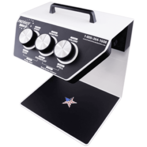 Patriot three-dial coffee brewer machine.